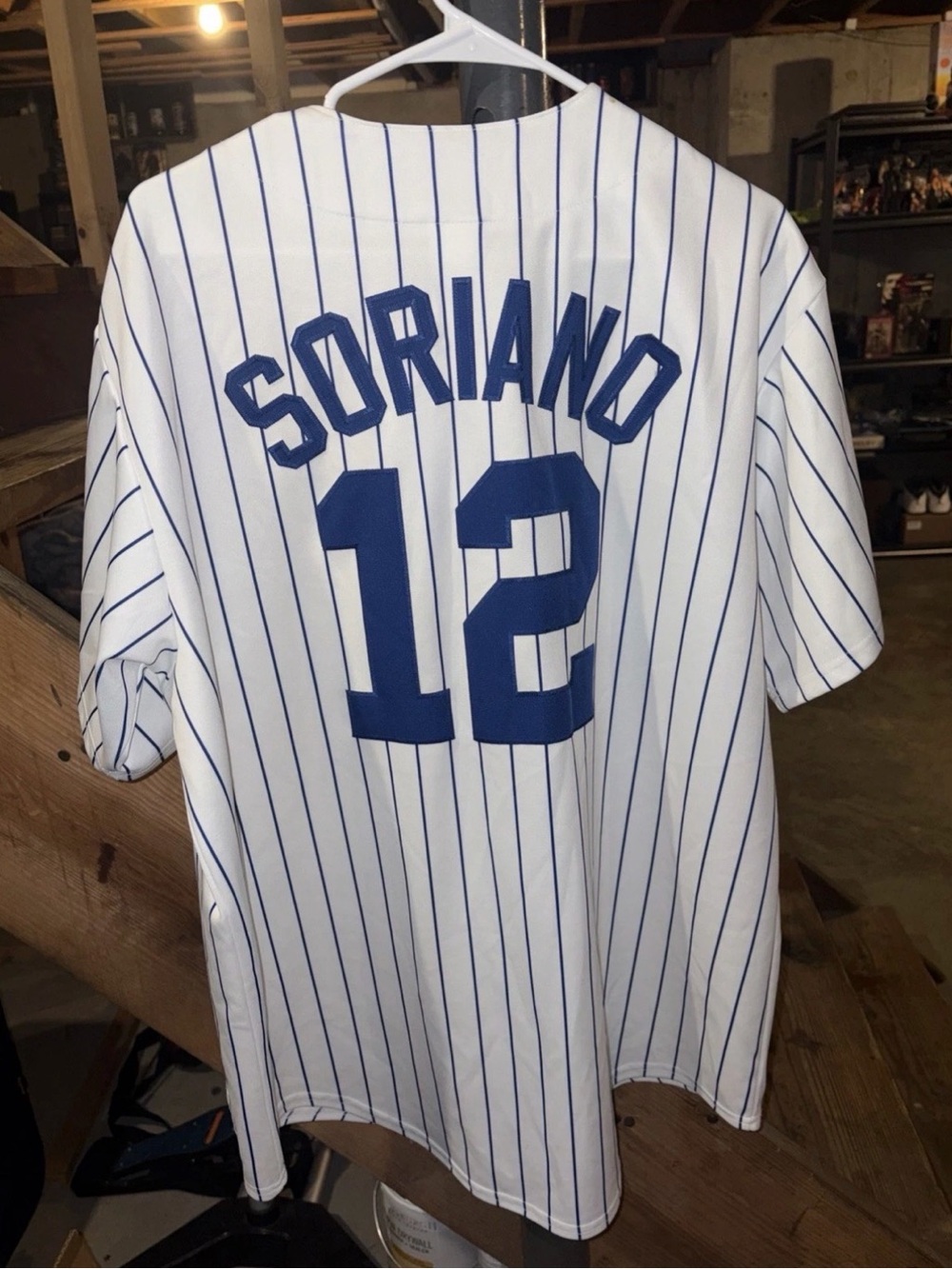 Majestic Chicago Cubs Alfonso Soriano Jersey Sewn